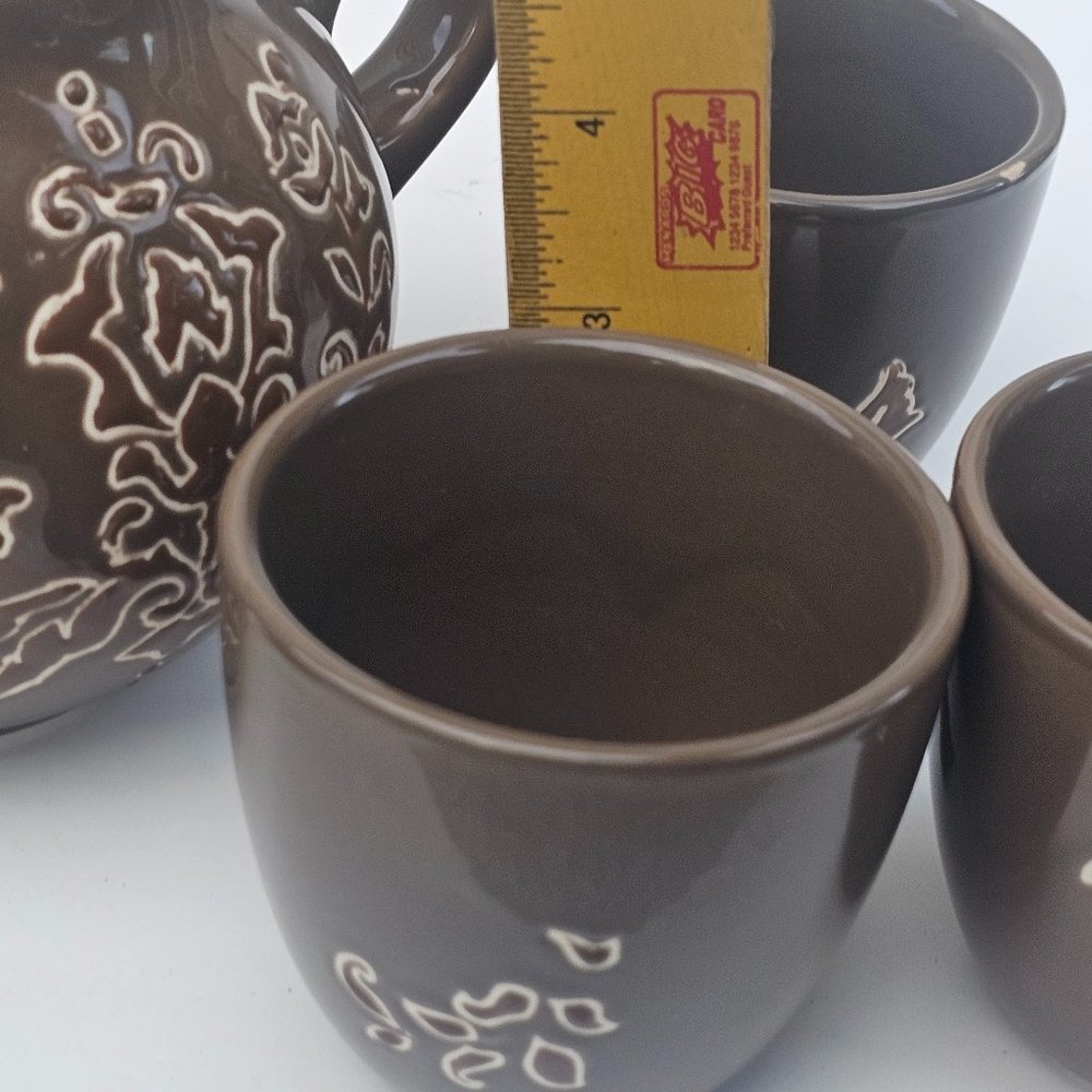 Ceramic Tea Set with diffuser - Picture 5 of 6